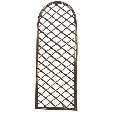 Heavy Duty Framed Willow Trellis Round 1.2 x 0.45m