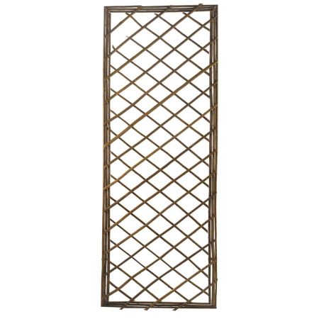 Heavy Duty Framed Willow Trellis Square 1.2 x 0.45m