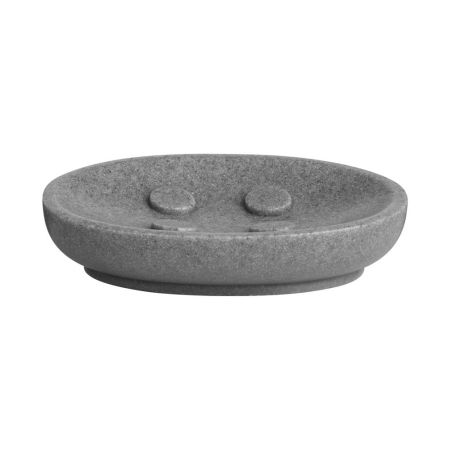 Canyon Grey Stone Soap Dish