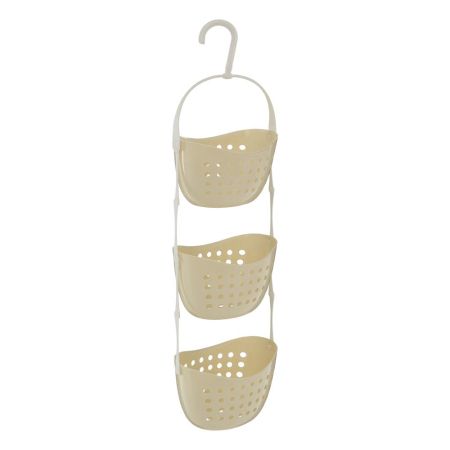 3 Tier Cream Shower Caddy