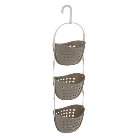 3 Tier Grey Shower Caddy