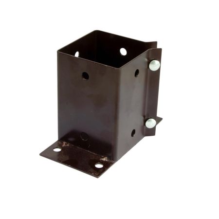 100Mm Brown Flush Bolt Post Support