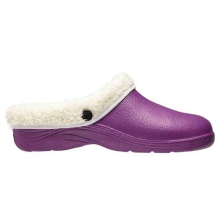 Comfi Fleece Clog Lilac S8