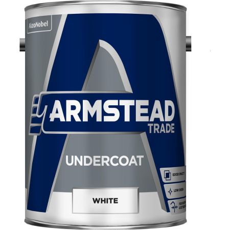 Armstead Trade Undercoat 5L White Paint