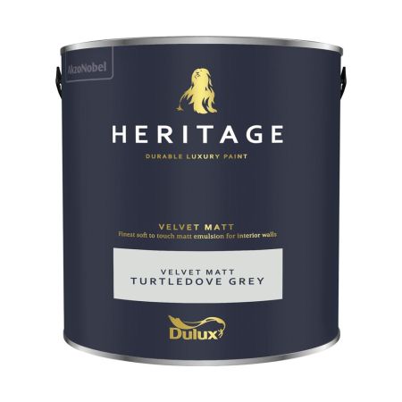 Dulux Trade Heritage Matt Turtledove Grey 2.5L