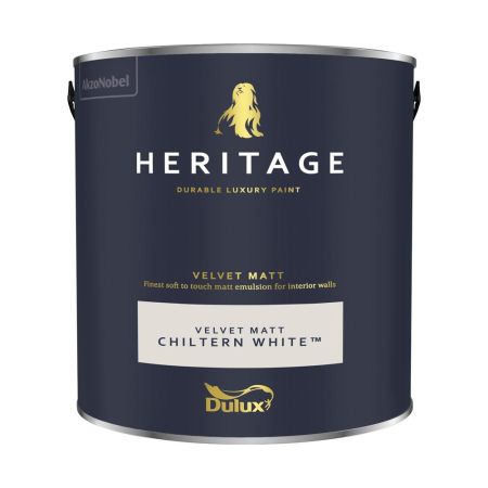 Dulux Trade Heritage Matt Chiltern White 2.5l