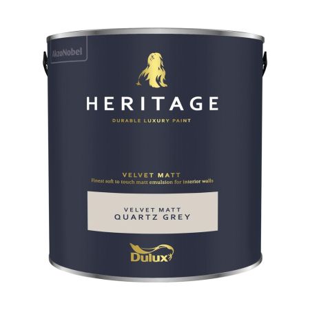 Dulux Trade Heritage Matt Quartz Grey 2.5L