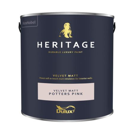 Dulux Trade Heritage Matt Potters Pink 2.5L