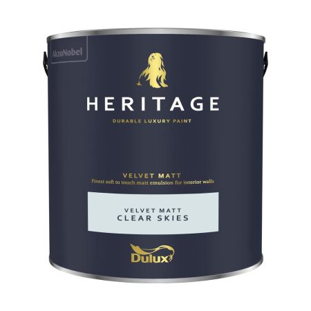 Dulux Trade Heritage Matt Clear Skies 2.5L