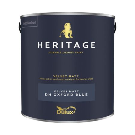 Dulux Trade Heritage Matt Dh Oxford Blue 2.5l