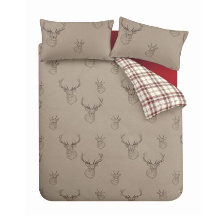 Stag Duvet Cover Multi Super King