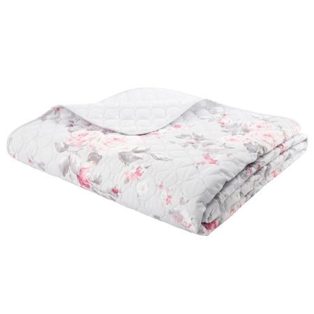 Canterbury Bedspread Grey 240x260