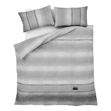 Denim Duvet Coverover Grey Double