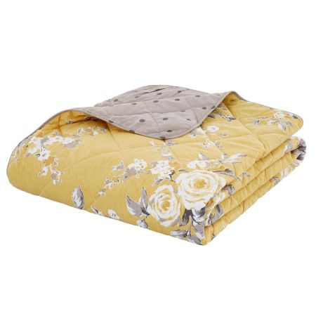 Canterbury Bedspread Ochre