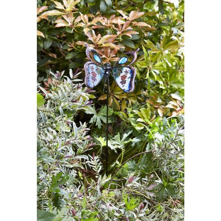 Butterfly Brilliance Border Stake, Mixed Case