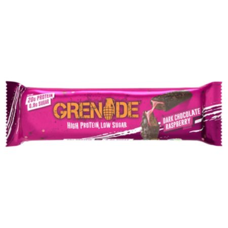 Grenade Dark Chocolate Raspberry Bar