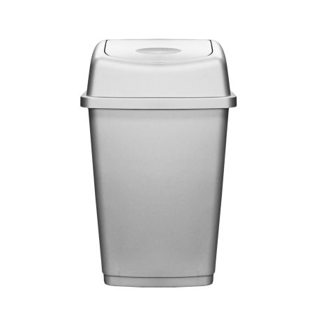 A & D 50ltr Swing Bin PLATINUM 