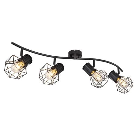 Priska Metal 4Lt Adjustable Spotlights