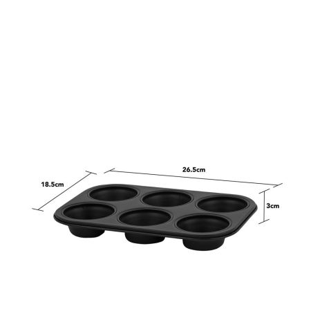 Wham®Essentials 6 Cup Muffin Tin