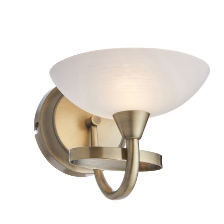 Cagney Wall Light Antiqure Brass