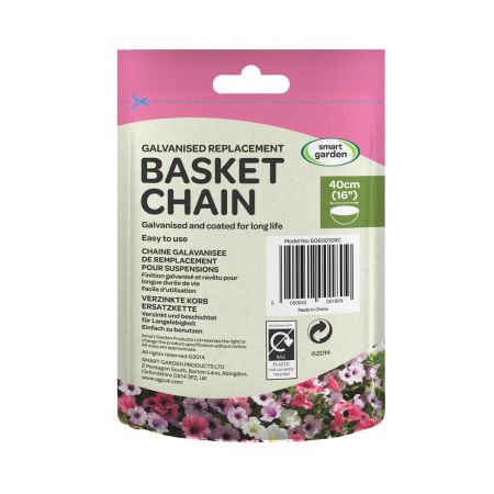 Replacement Basket Galvanised 3-way Chain Clip Strip 12 x 2