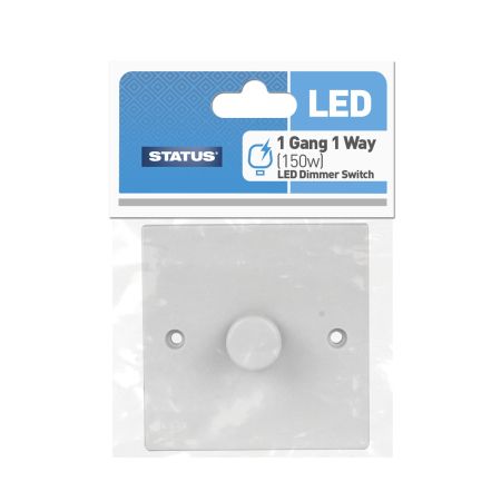 Status 1 Gang 1 Way LED Dimmer Switch