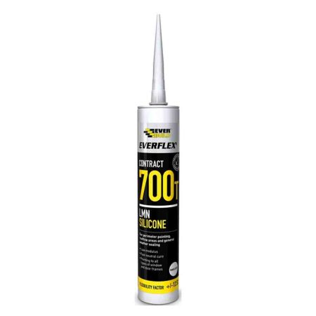 Everbuild 700TWE Everflex Contract Silicone 300ml White