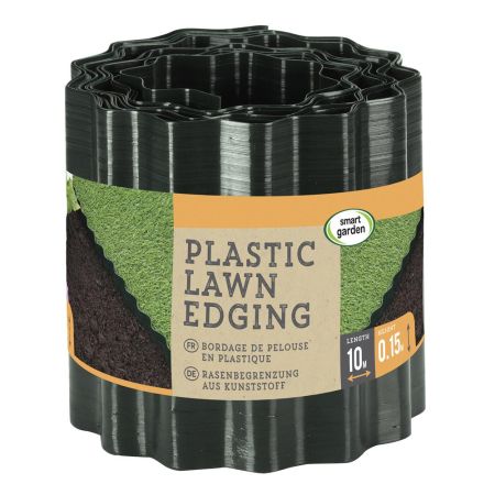 Plastic Lawn Edging - 15cm x 10m