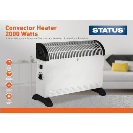 Status Convection Heater 2KW - 3 Heat Settings