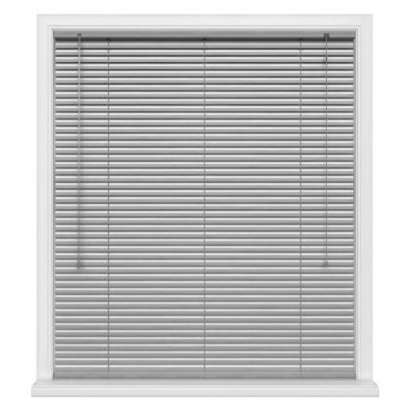 150cm x 160cm Drop 25mm ALU Slat Venetian Blind Silver