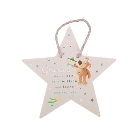 Boofle Star Plaque - Grandad