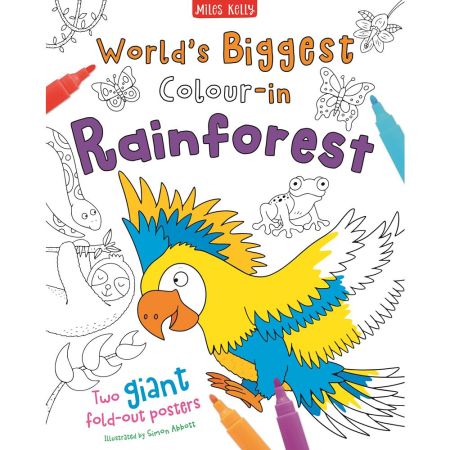 WORLD'S BIGGEST COLOUR-IN RAINFOREST