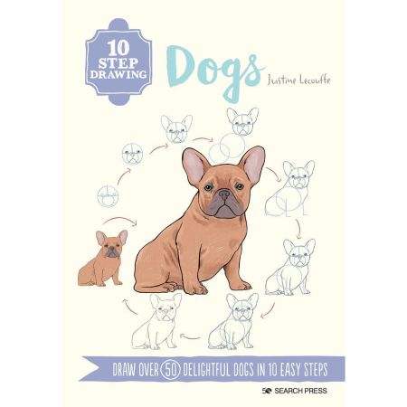 10 Step Drawing: Dogs