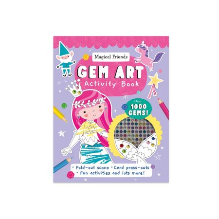 Gem Sticker Activity Book - Magical Friends