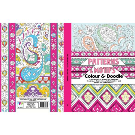 Adult Colouring Book - Patterns