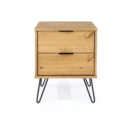 Augusta  2 Drawer Bedside Cabinet