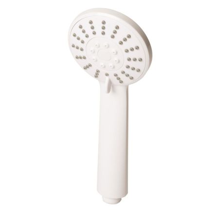 Leo 3 Func. White Shower Head