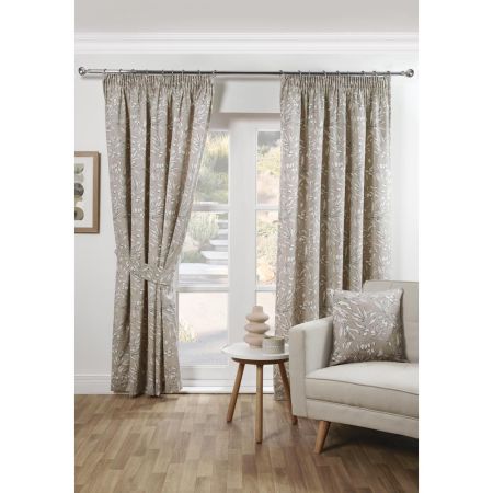 Aviary Parchment Pencil 66x72 Curtains