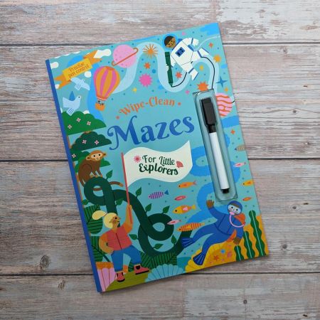 Activity Wipe-Clean Books - Mazes