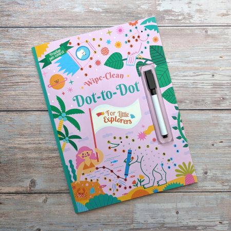 Activity Wipe-Clean Books - Dot-To-Dot