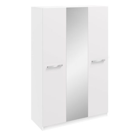 Aspen 3 Door Mirrored Wardrobe