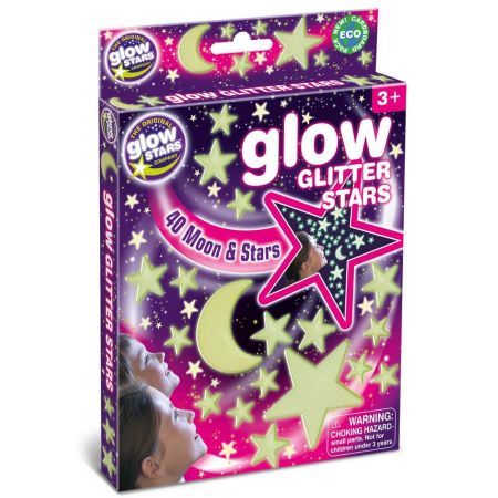 Glow Glitter Stars - ECO