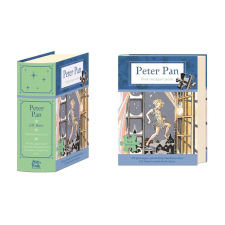 Paperback Book & Puzzle Set - Peter Pan