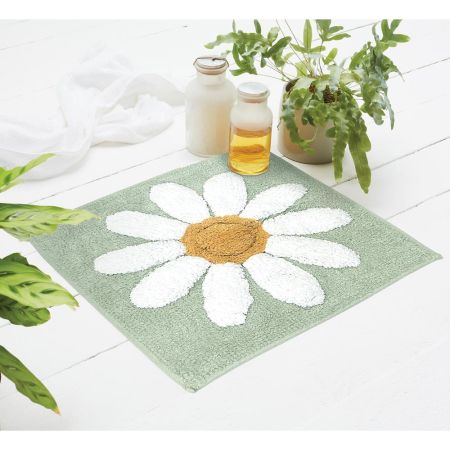 Fleur Shower Mat Teal