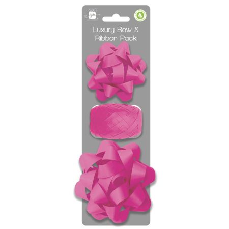 Bow & Ribbon Set D/Pink