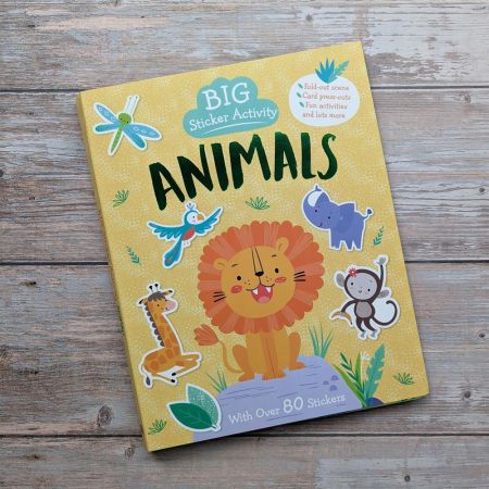 Big Sticker Book - Wild Animals