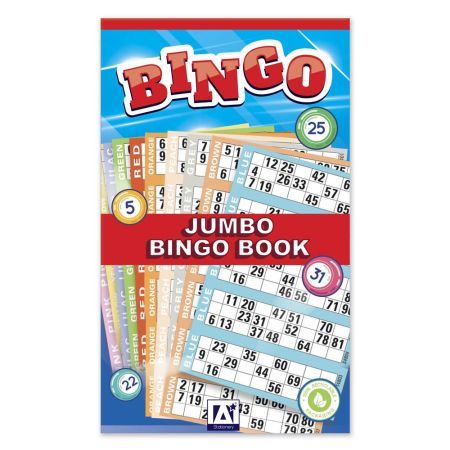 Jumbo Bingo Ticket Book