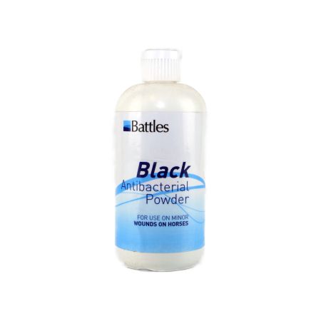 Battles Black Antibacterial Powder - 125g