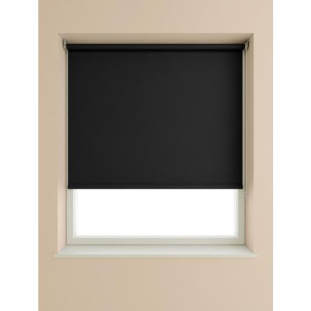 60cm Blackout Roller Blind 175cm Drop Black