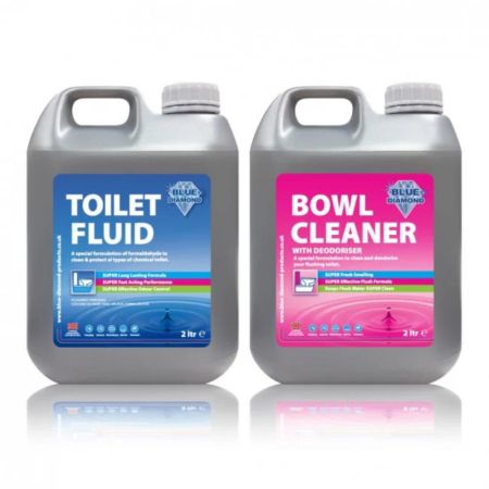 Twin Pack Toilet Fluid 2 Litre